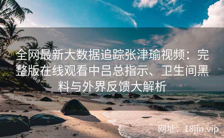全网最新大数据追踪张津瑜视频：完整版在线观看中吕总指示、卫生间黑料与外界反馈大解析