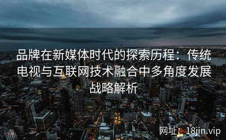 品牌在新媒体时代的探索历程：传统电视与互联网技术融合中多角度发展战略解析