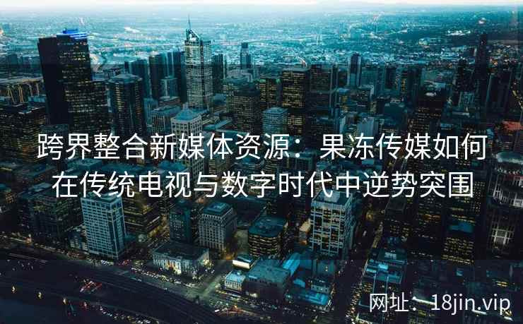 跨界整合新媒体资源：果冻传媒如何在传统电视与数字时代中逆势突围